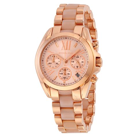 rose goud michael kors horloge|michael kors mini rose gold.